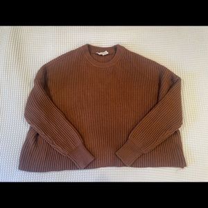 Soft Fall Sweater Drop Shoulder